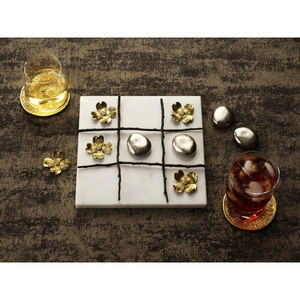 Luxury <b>Gold</b> Finish Textured Brass <b>Coaster</b> Set of 6 Elegant Round Drink <b>Coasters</b> for Dining Table Bar and Home Decor Accent - Product Image 2