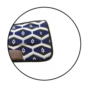Tapis de selle haute densité de qualité supérieure Dressage occidental Équitation Confort supérieur Performance du cheval améliorée Tissu respirant Coton - Product Image 6