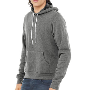 Bella + Canvas B3719-Sweat à capuche unisexe en polaire poly-coton Couleur unie BELLA + CANVAS UNISEXE SPONGE FLEECE HIVER HOODIE - Product Image 2