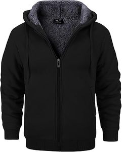 Hombres Ropa de invierno Sudaderas con capucha casuales Sudaderas con capucha de color sólido Ropa de moda Sudaderas con capucha ajustadas para hombres - Product Image 3