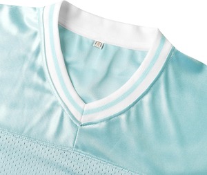 Camiseta Deportiva de Práctica Atlética para Hombre, Ropa Deportiva de Fútbol Americano, Camiseta Lisa para Entrenamiento Físico y Estilo de Vida Informal - Product Image 4
