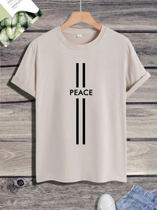 Camisetas deportivas con impresión personalizada, camisetas lisas 100% de algodón de manga corta para verano, cómodas camisetas lisas con cuello redondo - Product Image 5