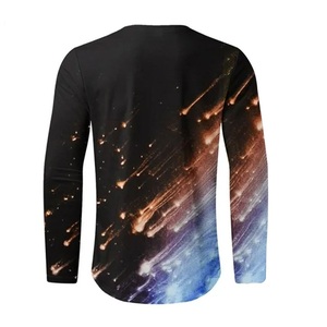 Vente en gros Ensemble deux pièces de t-shirt de sport décontracté à manches courtes et col rond pour hommes pour l'automne et l'été - Product Image 6