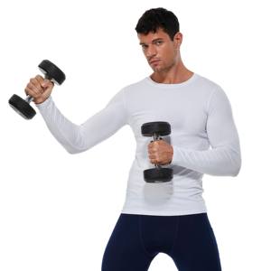 เสื้อออกกำลังกายแบบรัดกล้ามเนื้อของผู้ชายเสื้อแห้งเร็วเสื้อผ้ากีฬาออกกำลังกายแบบกำหนดเอง2025 - Product Image 1