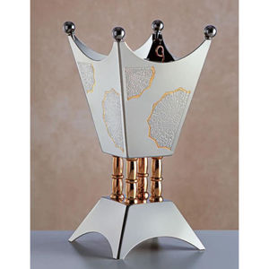 ที่วางธูปและเครื่องพ่นน้ำมันหอมระเหยโลหะสีเงินทันสมัยสำหรับตกแต่งบ้านโรงแรมกลิ่นหอมในราคาขายส่ง - Product Image 1