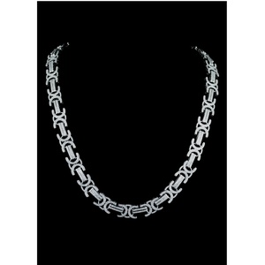 Cadena Cubana con Diamantes de Alta Calidad en Plata de Ley 925 para Hombre, Joyería Hip Hop, Disponible a Precio de Mayoreo - Product Image 1