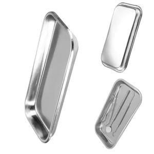 Boîte d'instruments chirurgicaux en acier inoxydable plateau chirurgical médical plateau détartreur avec Logo personnalisé Ce certifié ISO approuvé - Product Image 4