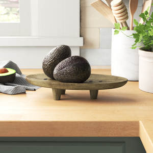 Bol à pâte en bois de Paulownia d'inspiration vintage Artisan sculpté pour décor de ferme et arrangements de service élégants à la mangue - Product Image 5