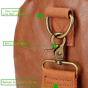 Offre spéciale de sac de voyage en cuir véritable de haute qualité sac de voyage en cuir pour hommes à vendre - Product Image 4