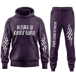 Nuevo Conjunto Deportivo Ligero de Pantalones y Sudadera con Capucha de Terciopelo para Mujer, Pantalones Deportivos Transpirables de Invierno para Hombre - Product Image 5