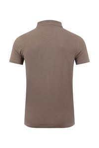 Polos de hombre de alta calidad con logotipo bordado personalizado, ropa deportiva informal, Polos con patrón sólido, Top de lona de algodón para el hogar - Product Image 2