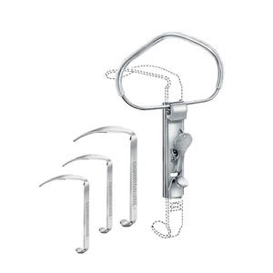 Ensemble complet de trois lames buccales manuelles McIvor - Instruments chirurgicaux certifiés CE - Product Image 1
