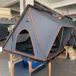 Tente de <span class=keywords><strong>camping</strong></span> sur toit pour 4x4, installation rapide, imperméable, légère, coque rigide en ABS, toile Oxford, pour <span class=keywords><strong>camping</strong></span> en plein air - Product Image 3