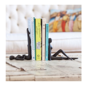 Qualité d'exportation Look chic moderne élégant personnalisé couleur livre accessoires serre-livres conception Simple solide métal forme humaine - Product Image 4