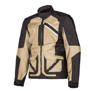Veste de moto unisexe grande taille en Cordura imperméable et coupe-vent avec logo personnalisé et protection moto - Product Image 4