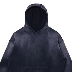 Sudadera con Capucha para Hombre, Diseño Personalizado, Estilo Desgastado por el Sol, Corte Regular, Diseño de Bolsillo Ecológico, 100% Algodón, Cómoda y Suave, Venta al por Mayor B2B - Product Image 2