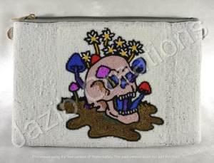 กระเป๋าใส่เหรียญลูกปัดทำมือกระเป๋าเงินกระเป๋าเงินลูกปัดสำหรับวัยรุ่นกระเป๋าสตางค์ลูกปัดสีสันสดใสกระเป๋าใส่เหรียญแบบกำหนดเองขายส่ง - Product Image 2