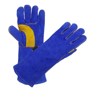 Guantes de Soldadura Resistentes al Calor, Guantes de Trabajo de Cuero Resistentes al Fuego, Guantes de Protección Industrial para Exteriores, OEM - Product Image 2