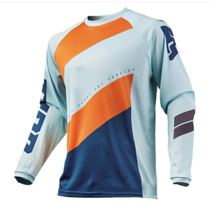 Personalizado sublimado Motocross Jerseys manga larga Anti UV ventilado hombres mujeres MTB Downhill Jersey 2025 camisa de carreras profesional - Product Image 4