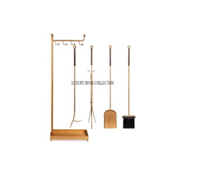 Best-selling outdoor <b>fire</b> pit <b>tools</b> made from premium heavy-duty iron with a sleek powder-coated finished for longevity - Product Image 1