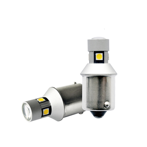 Ampoules LED Ba15s P21W Canbus avec 5 LED orange - Product Image 1