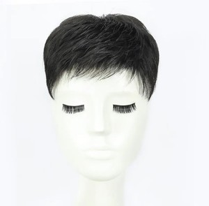 Prótesis Capilar Masculina Duradera con Base de Seda y Cabello Remy Brasileño Natural, Sistema de Reemplazo Capilar de 6 Pulgadas para Hombres - Product Image 3