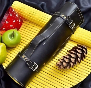 Venta al por mayor personalizado de calidad superior OEM ODM profesional recubierto de negro hecho a mano de acero inoxidable Chef cocina cuchillo de cocina conjunto - Product Image 5