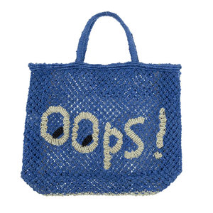 Jacksons กระเป๋าปอกระเจาเป็นมิตรต่อสิ่งแวดล้อมกระเป๋าถือทำมือทนทานถุงช้อปปิ้งปอกระเจาธรรมชาติที่มีดีไซน์ขี้เล่น - Product Image 1