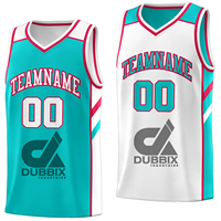 Conjuntos de Camisetas de Baloncesto Personalizadas de Talla Grande, Reversibles, sin Mangas, Transpirables, de Malla de Poliéster, de Secado Rápido, con Estampado por Transferencia de Calor, Clásicas