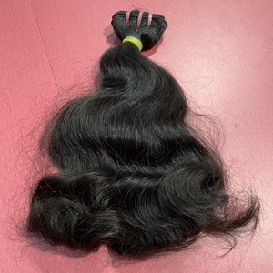 Extensiones de Cabello Humano Virgen Indio Remy de Grado 26 Pulgadas, Tejido Doble a Máquina, de una Sola Capa - Product Image 3