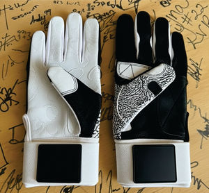 Guantes de Bateo Transpirables de Último Modelo, Ropa de Entrenamiento Estadounidense, Cuero Genuino sin Costuras, Tallas Juveniles y para Adultos - Product Image 1