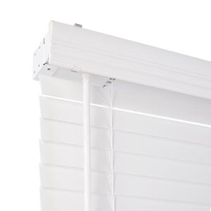 Fenêtre standard en plastique à lame étroite Vietnam plaque plate ouverte supérieure Installation de plafond horizontal Stores en PVC modernes - Product Image 6