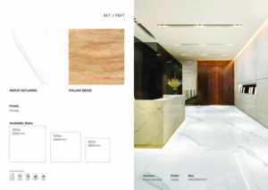 Dalles de sol et de mur en porcelaine brillante 1200x1200 Finition intérieure élégante - Product Image 2