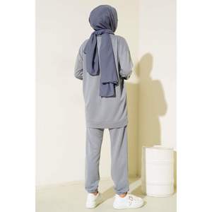 Crest Ensemble 2 pièces détaillé, gris - Product Image 4