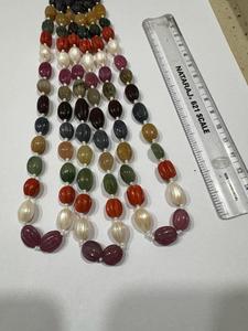 ลูกปัดแกะสลักพลอยมีค่า9เม็ดเม็ดเม็ด navratna - Product Image 6