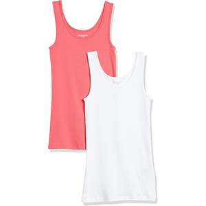 Débardeur ajusté pour femme, anti-boulochage, séchage rapide, léger, respirant, en tissu tricoté, idéal pour la gym et les sorties décontractées - Product Image 1