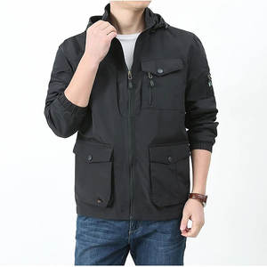 Conjunto cortavientos ligero personalizado Chaqueta con capucha de lona transpirable Pantalones largos XL Casual Invierno Correr Impermeable Ecológico - Product Image 4