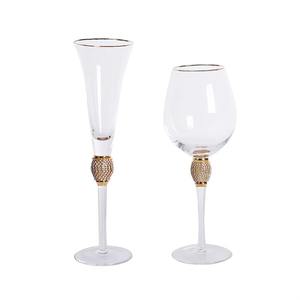 Grande réduction, verres à vin en cristal, luxe moderne, écologiques, rehaussent l'expérience culinaire à la maison, qualité restaurant, lot de 2 pièces - Product Image 4