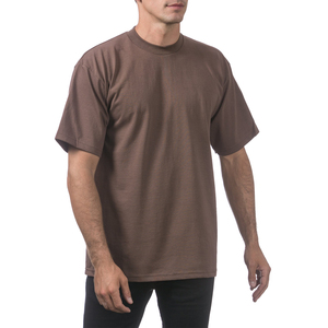 100% algodón, camiseta para hombre, ajuste holgado, estampado liso teñido de talla grande para hombre, camiseta de manga corta con cuello redondo para deportes informales al aire libre - Product Image 5