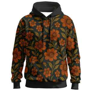 Sweat à capuche d'hiver imprimé personnalisé unique, offrant des images saisissantes, toucher doux et respirant, adapté aux loisirs en plein air, décontracté, 100% - Product Image 4