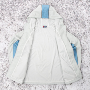 Chaqueta cortavientos con capucha de calle alta de invierno personalizada OEM, abrigo deportivo con cremallera completa para hombre, manga larga, impermeable, de nailon de secado rápido - Product Image 6