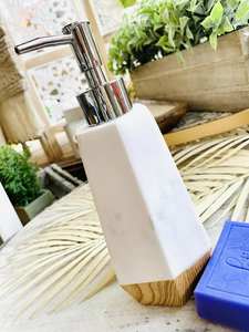 Distributeur de savon liquide finition noir mat pour la maison, l'hôtel, le restaurant, accessoires de salle de bain très vendus - Product Image 6