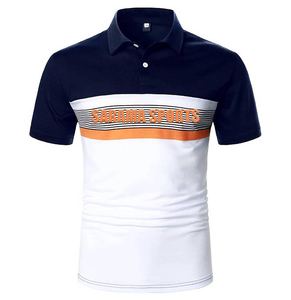 Nouveau Premium Luxe Confort Respirant Brodé Imprimé Haute Qualité Designer Qualité Hommes Mode Affaires Polo Décontracté - Product Image 4