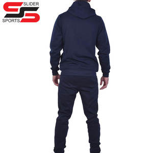 Survêtement de style High Street avec pantalon 100% coton Jersey Logo OEM Col montant - Product Image 2