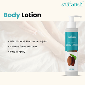 Lait corporel Saaransh pour une hydratation intense, une nutrition de la peau et une hydratation longue durée pour un soin quotidien de la peau - Product Image 5