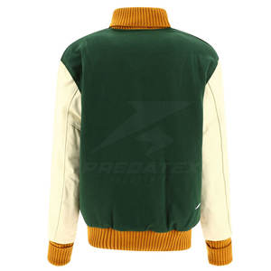 Veste Letterman personnalisée respirante à manches longues veste d'hiver Letterman de haute qualité pour hommes - Product Image 2