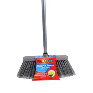 Escoba de Fibra Larga FANATIK 2025, 120 cm, Palo de Aluminio con Cabezal de PP, Escoba para Exteriores, Hogar y Jardín, Venta al Por Mayor - Product Image 1