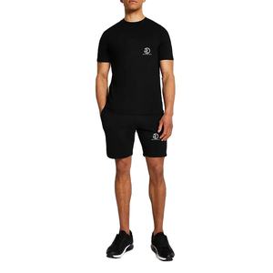 Conjunto Deportivo Informal de Verano para Hombre, Estilo Hip Hop, 100% Algodón, Transpirable, Camiseta con Estampado Sólido y Pantalones Cortos, Estilo Atlético - Product Image 4
