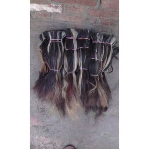 Cabello de Búfalo y Cola de Buey Orgánico Crudo de Calidad de Exportación para Manualidades, Arte y Coleccionables, Color Natural, Secado Rápido - Product Image 3