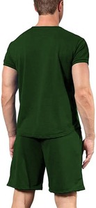 Vente en gros de vêtements d'été nouvel arrivage d'ensemble pour hommes de t-shirts à manches courtes et de shorts de couleur unie vêtements pour hommes ensembles pour hommes - Product Image 4